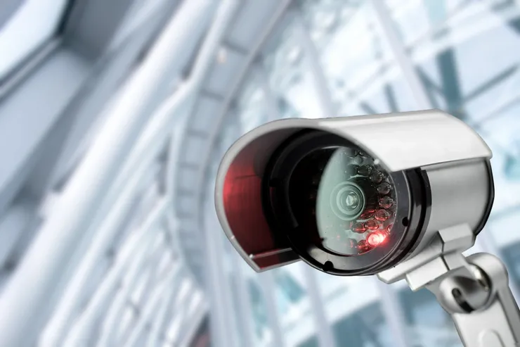 smart security systems - view of a security system